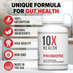 10X Health Probiotics for Men Immune Support - 60 Capsules - image 6