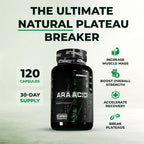 Enhanced Labs Arachidonic Acid 350mg Muscle Support - 120 Capsules - image 2