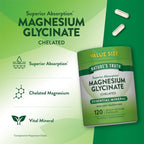 Nature's Truth Magnesium Glycinate 200mg - 120 Capsules - image 5