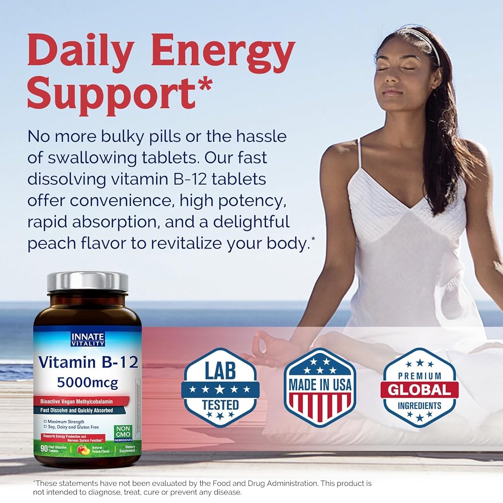Innate Vitality Vitamin B12 5000mcg