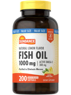 Sundance Fish Oil Softgels 1000mg Omega-3 - 200 Softgels