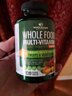 Wholesome Wellness Whole Food Multivitamin for Men - 120 Tablets - image 4