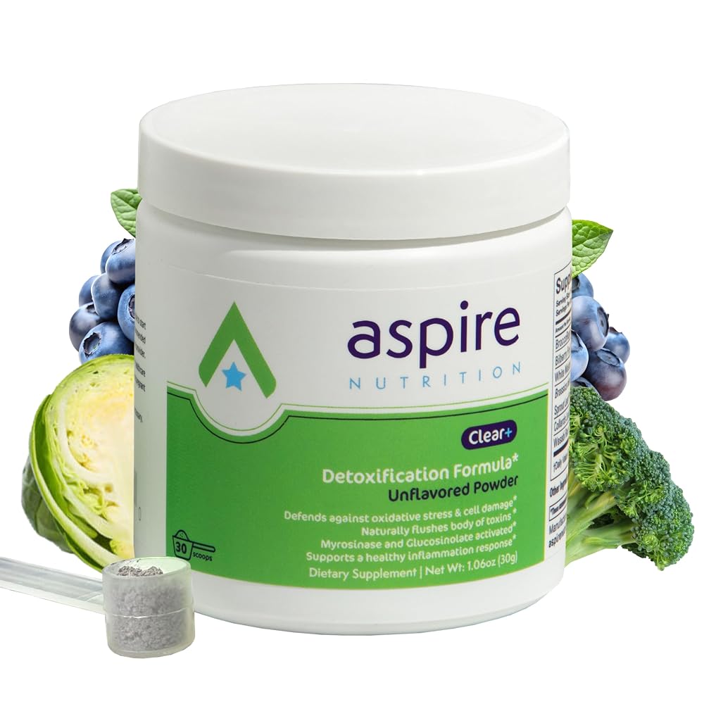 Aspire Nutrition Clear+ Detoxification Powder - 30 Days