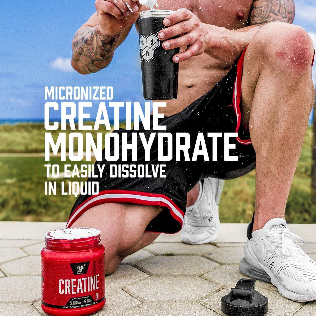 BSN Micronized Creatine Monohydrate Powder - 60 Servings - image 4
