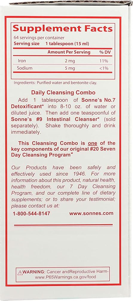Pousutong Sonne's Number 7 Detoxificant Liquid - 32 Fl Oz - image 2