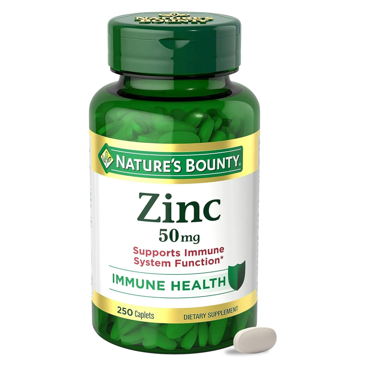 Nature's Bounty Zinc 50mg - 250 Caplets