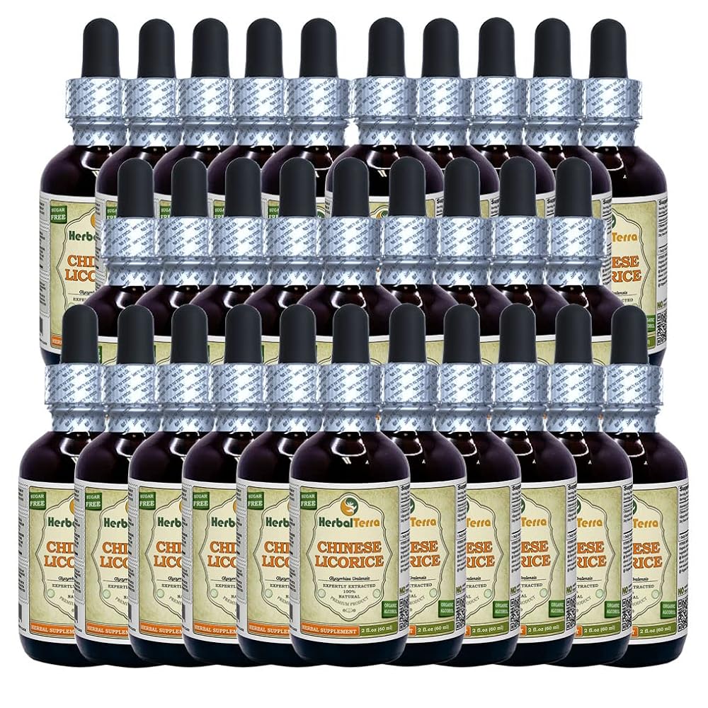Herbal Terra LLC Chinese Licorice (Glycyrrhiza Uralensis) Tincture