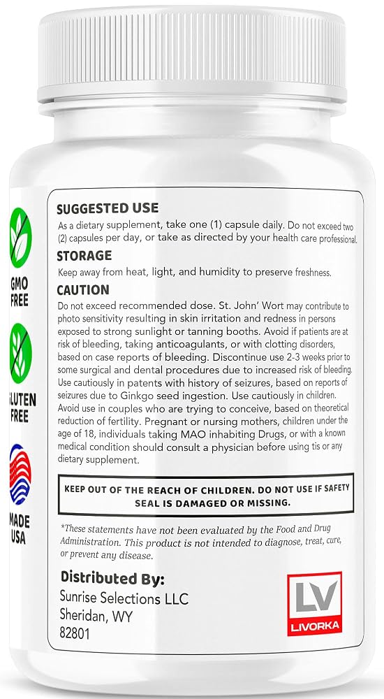 LIVORKA Gluco Renu Capsules Natural Support - 30 Capsules - image 6