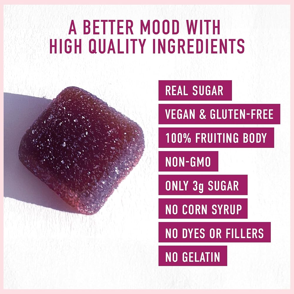 Microjoy Hibernate Mushroom Gummies Sleep Support - 30 Gummies - image 6