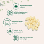 Micro Ingredients Vitamin D3 5000 IU - 500 Softgels - image 4