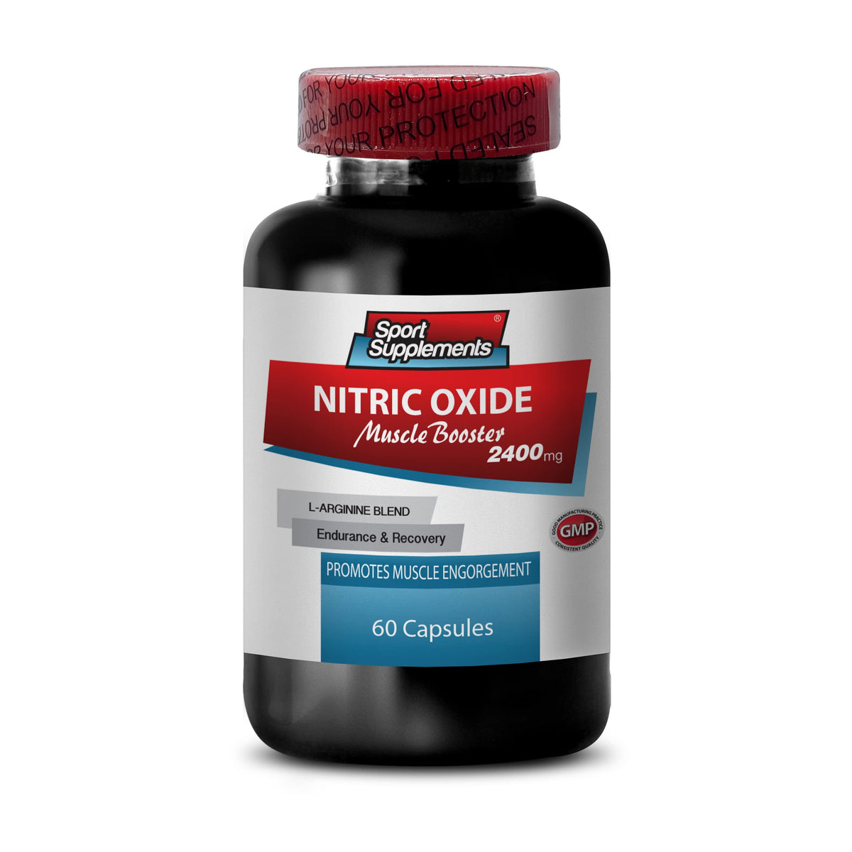 Sport Supplements Nitric Oxide Pre Workout 2400mg - 60 Capsules - image 2