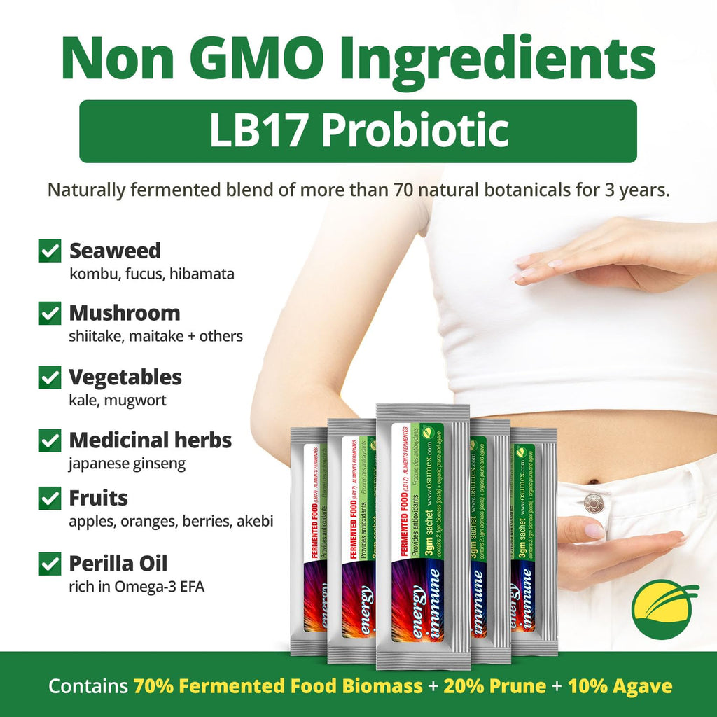 Osumex LB17 Fermented Probiotic Biomass Paste - 5 Packets - image 3