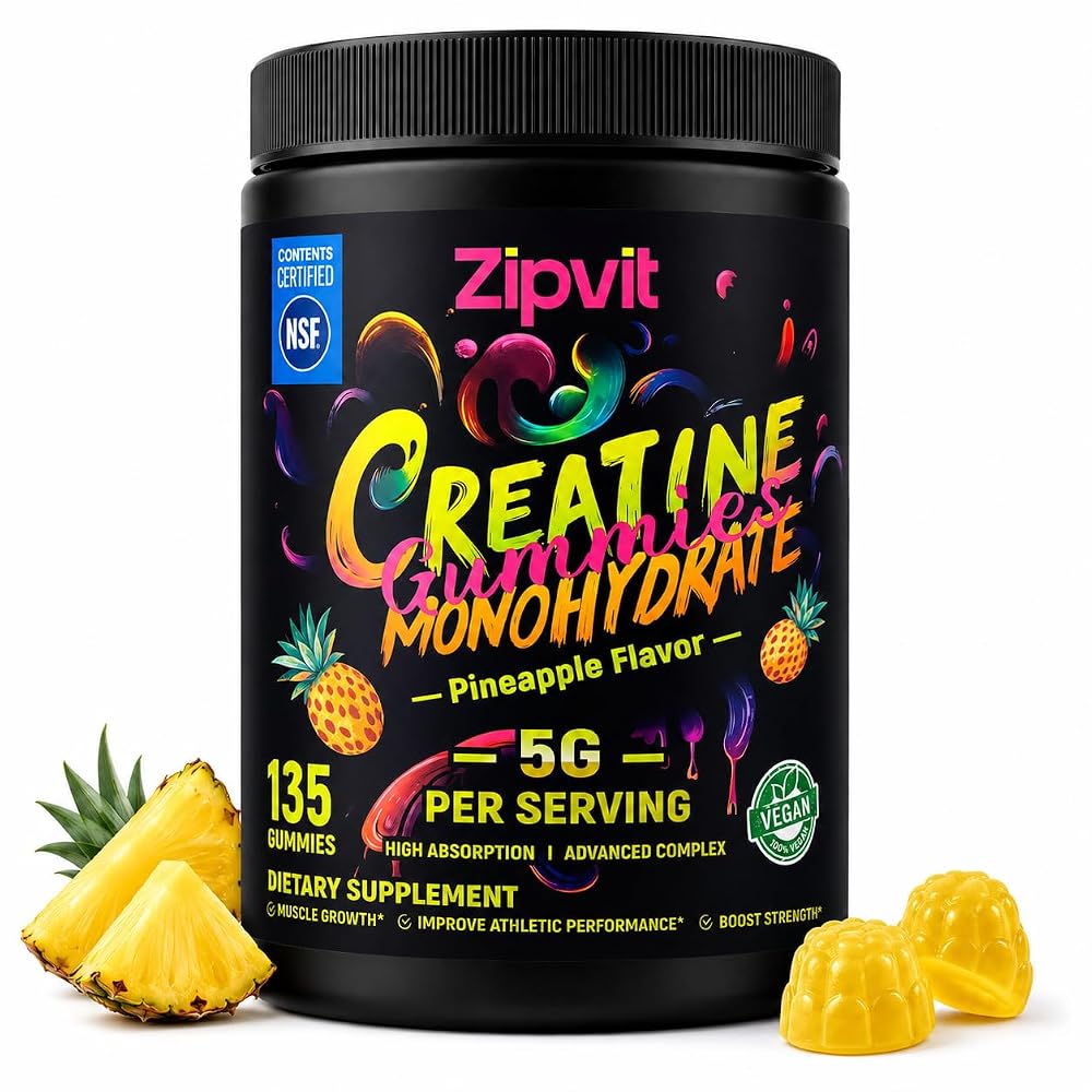 Zipvit Creatine Monohydrate Gummies 5g - 135 Gummies