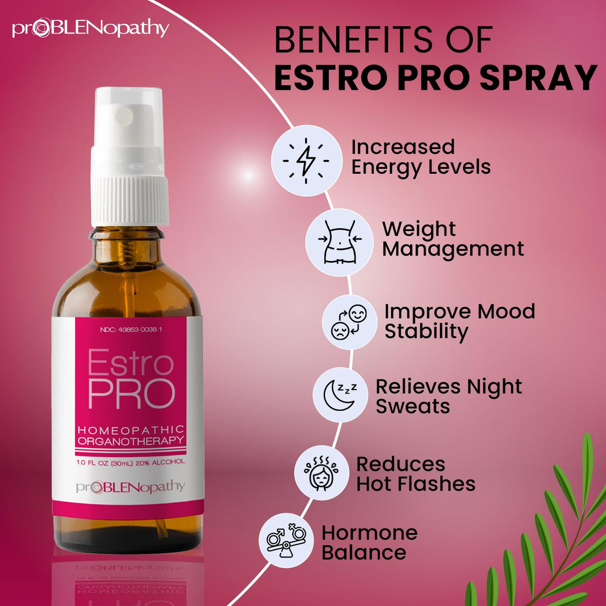 proBLENopathy Estrogen Supplement for Women Oral Spray - 30 ml - image 4