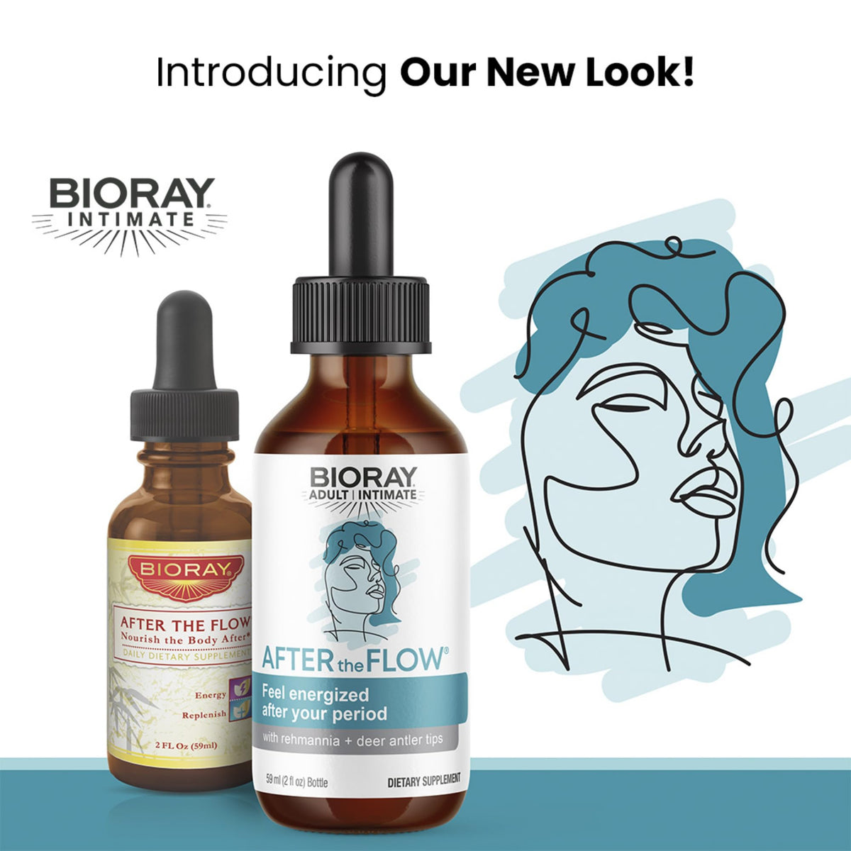 BIORAY After the Flow Menstrual Support Tincture - 2 fl oz - image 3