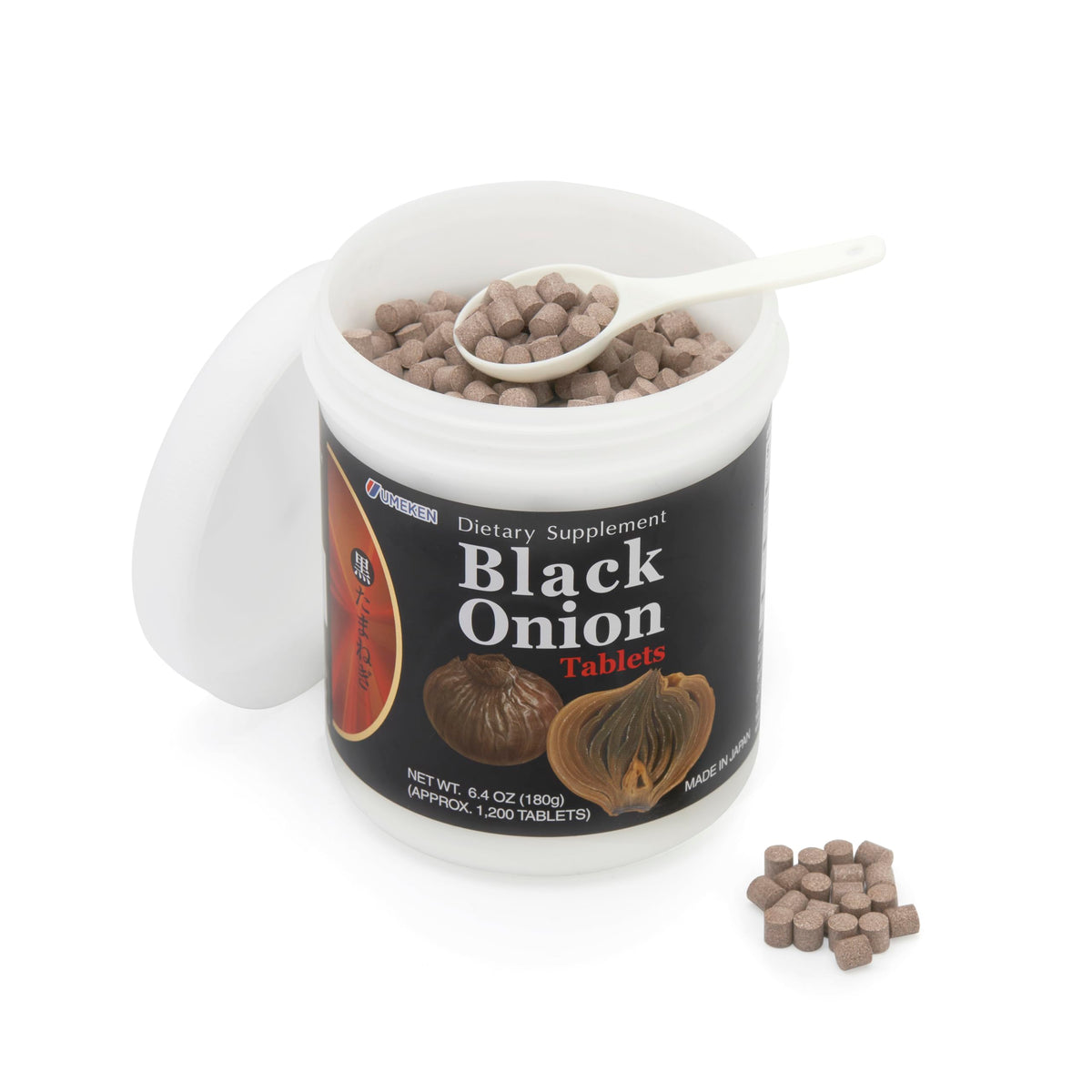 Umeken Black Onion Fermented Concentrate with Quercetin - 1333 Tablets - image 2