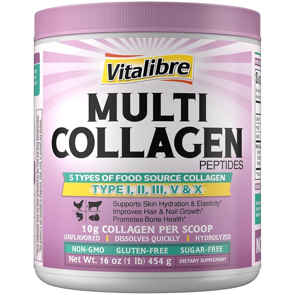 Vitalibre Collagen Peptides Powder