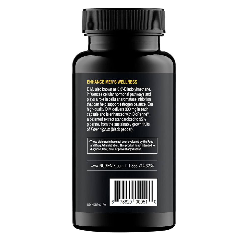 Nugenix Essentials DIM Supplement 305mg - 90 Capsules - image 3