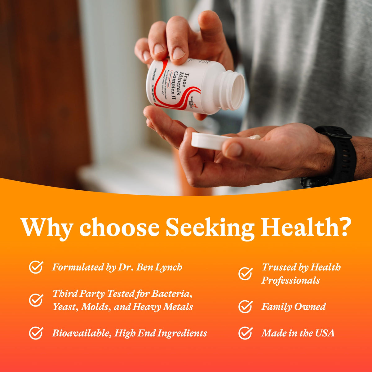 Seeking Health Trace Minerals Complex II - 30 Capsules - image 7