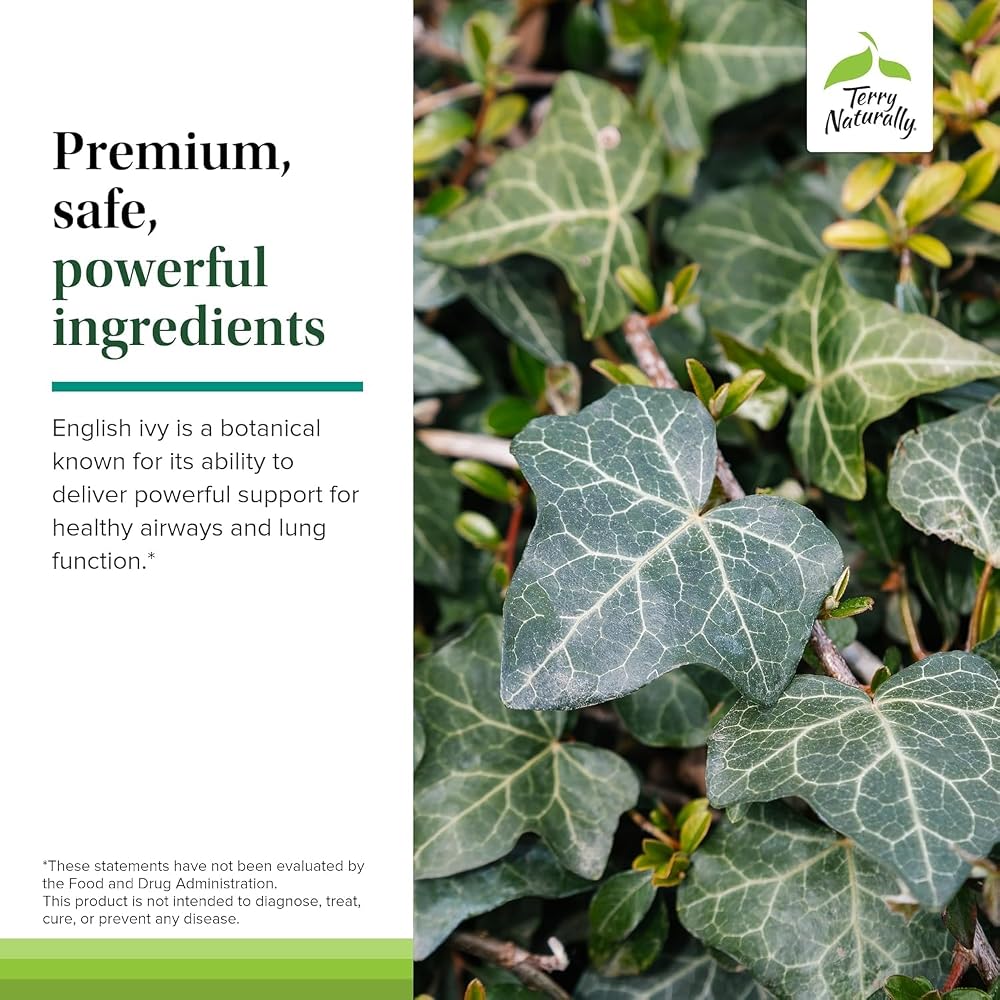 Terry Naturally Bronchial Clear Ivy Leaf Chewable - 60 Tablets - image 5