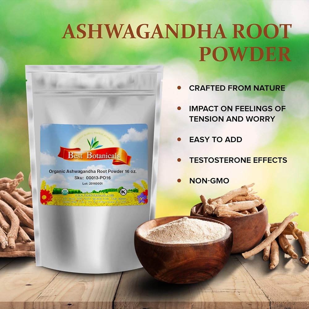 Best Botanicals Ashwagandha Root Powder - 16 oz - image 3