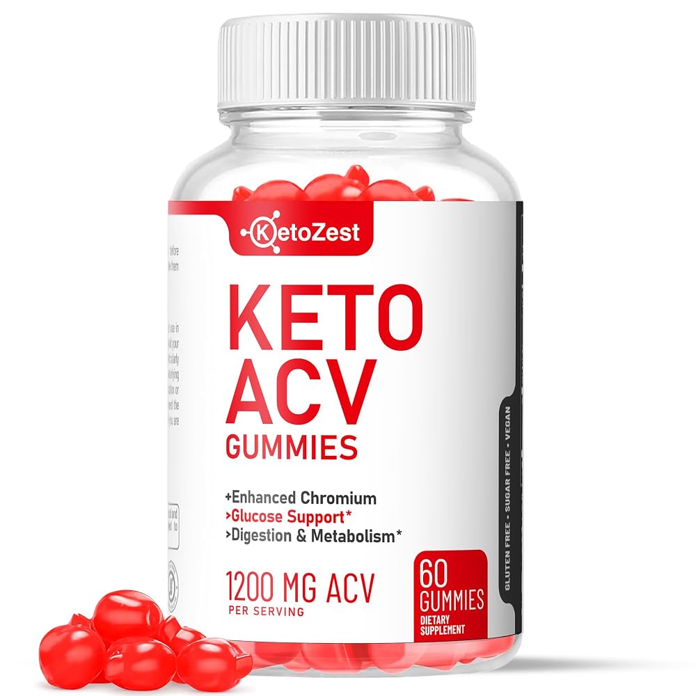 KetoZest Keto Acv Gummies for Advanced Weight Loss & Belly Fat Burn