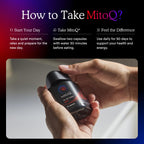 MitoQ Pure Advanced Mitochondria Supplement Superior Bioavailability