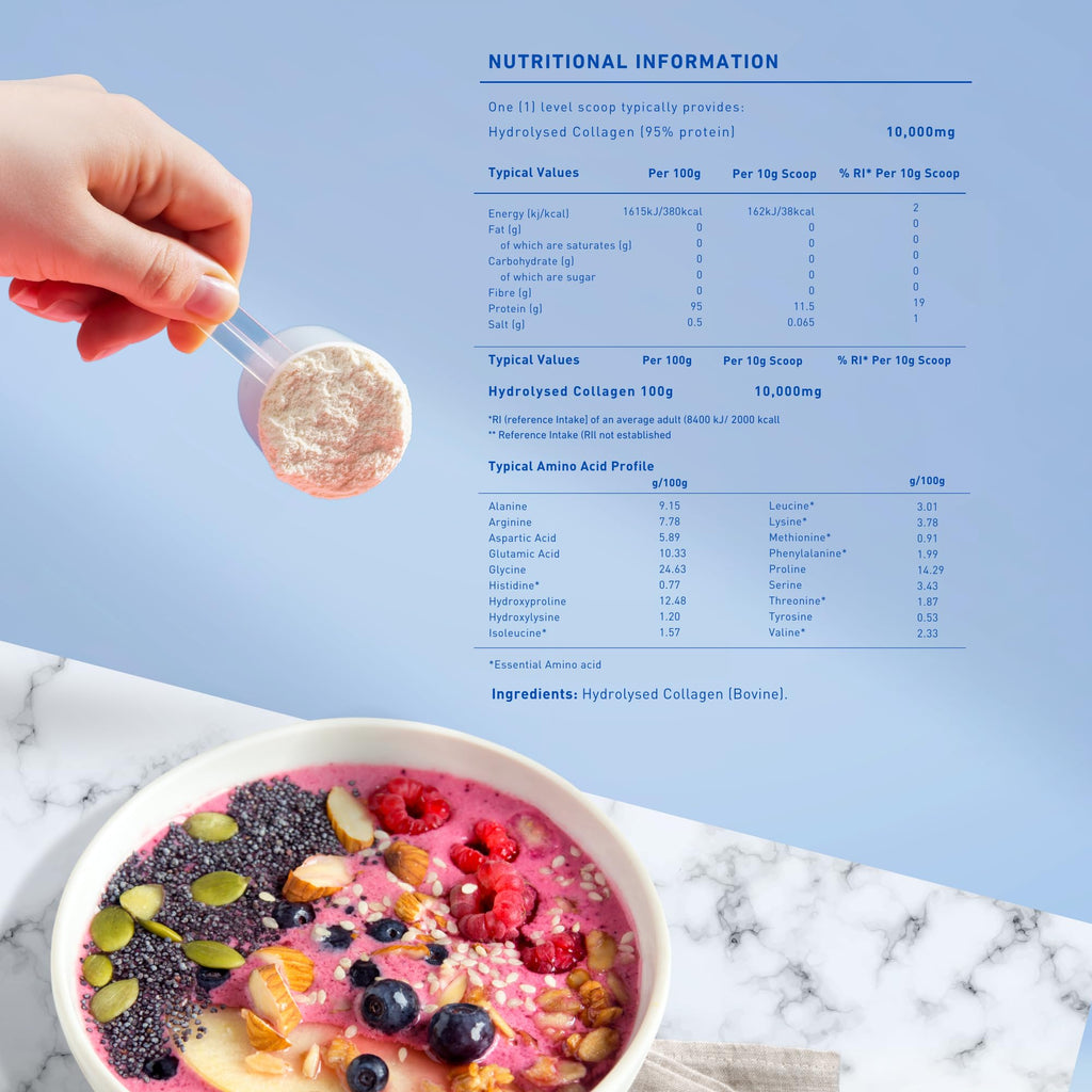 The Intelligent Health Hydrolysed Collagen Powder (Bovine) - High