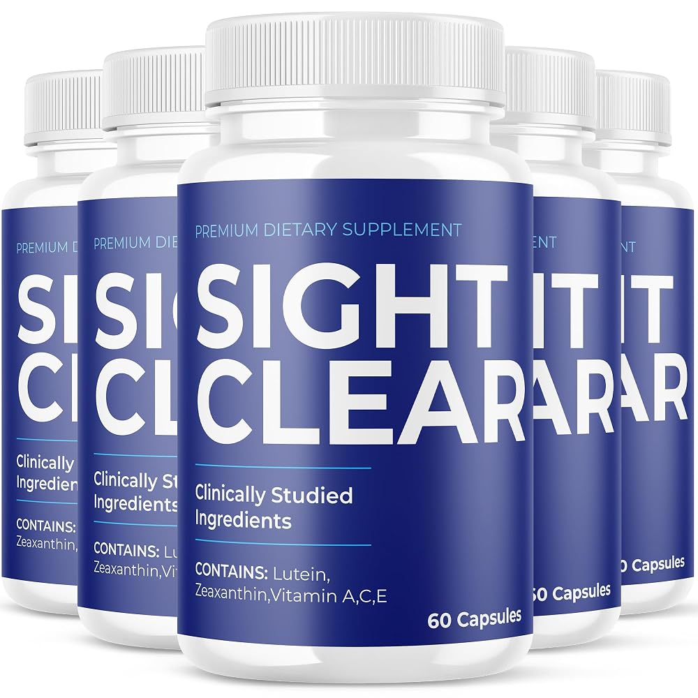 Purvia Sight Clear Eye Supplement Vision Support - 300 Capsules