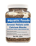 Aquatic Foods Inc. Calcium Blocks & Shrimp Grower Pellets - 12oz