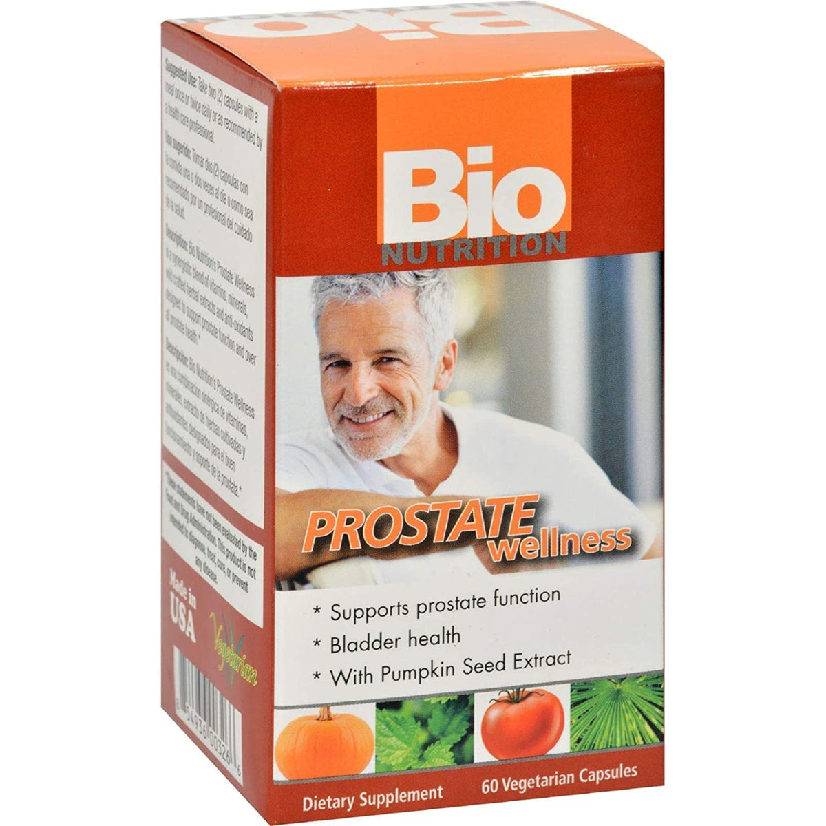 Bio Nutrition Prostate Wellness - 60 Vegetarian Capsules