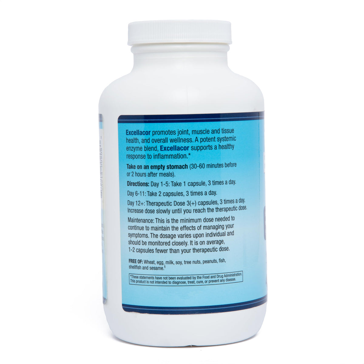 AST Enzymes Excellacor-450 Systemic Enzyme Supplement - 450 Vegetarian Capsules - image 2