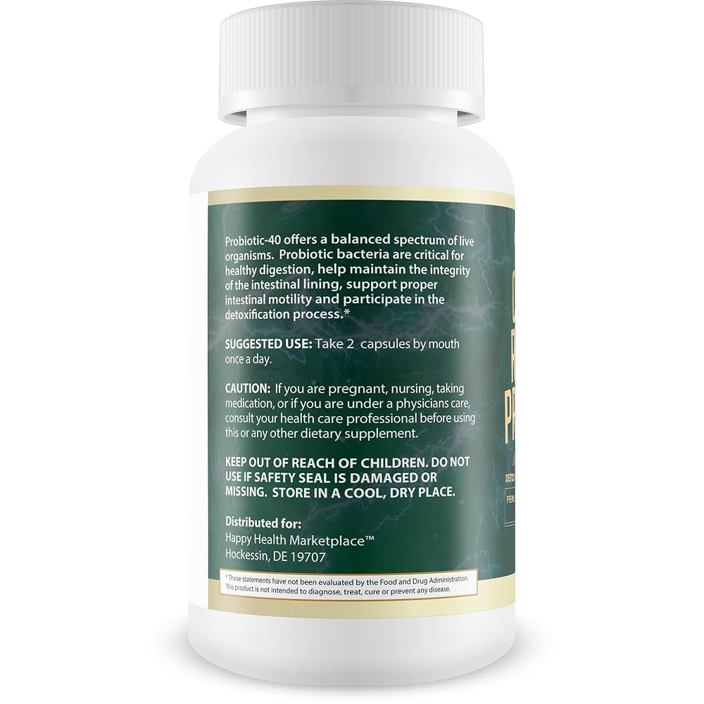 Happy Health Marketplace Candida Resistor Probiotics - 60 Capsules - image 3