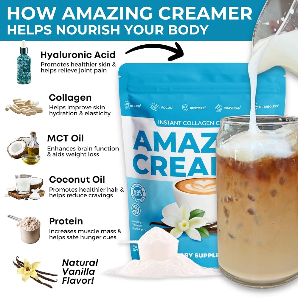 Superfoods Company Amazing Creamer with Collagen - Keto - image 5