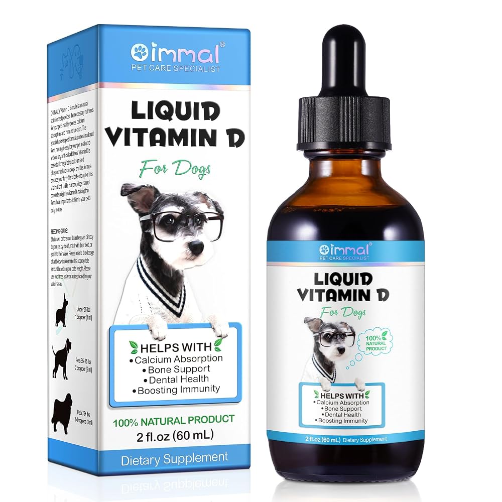 ALIVO Vitamin D for Dogs Liquid Drops - 2 Fl Oz
