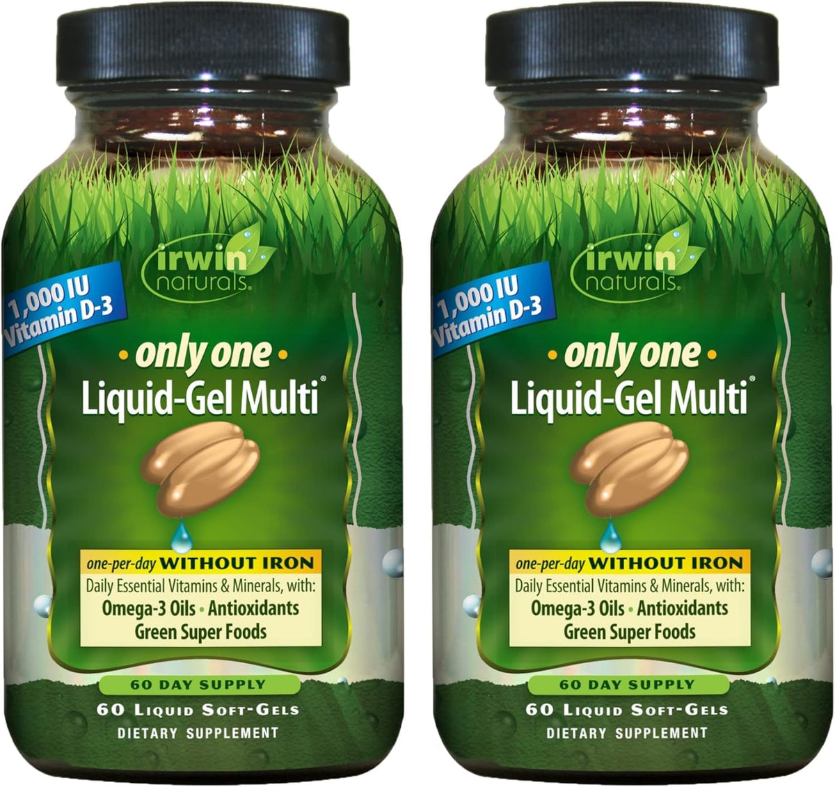 Irwin Naturals Only One Daily Multivitamin Iron-Free - 120 Softgels