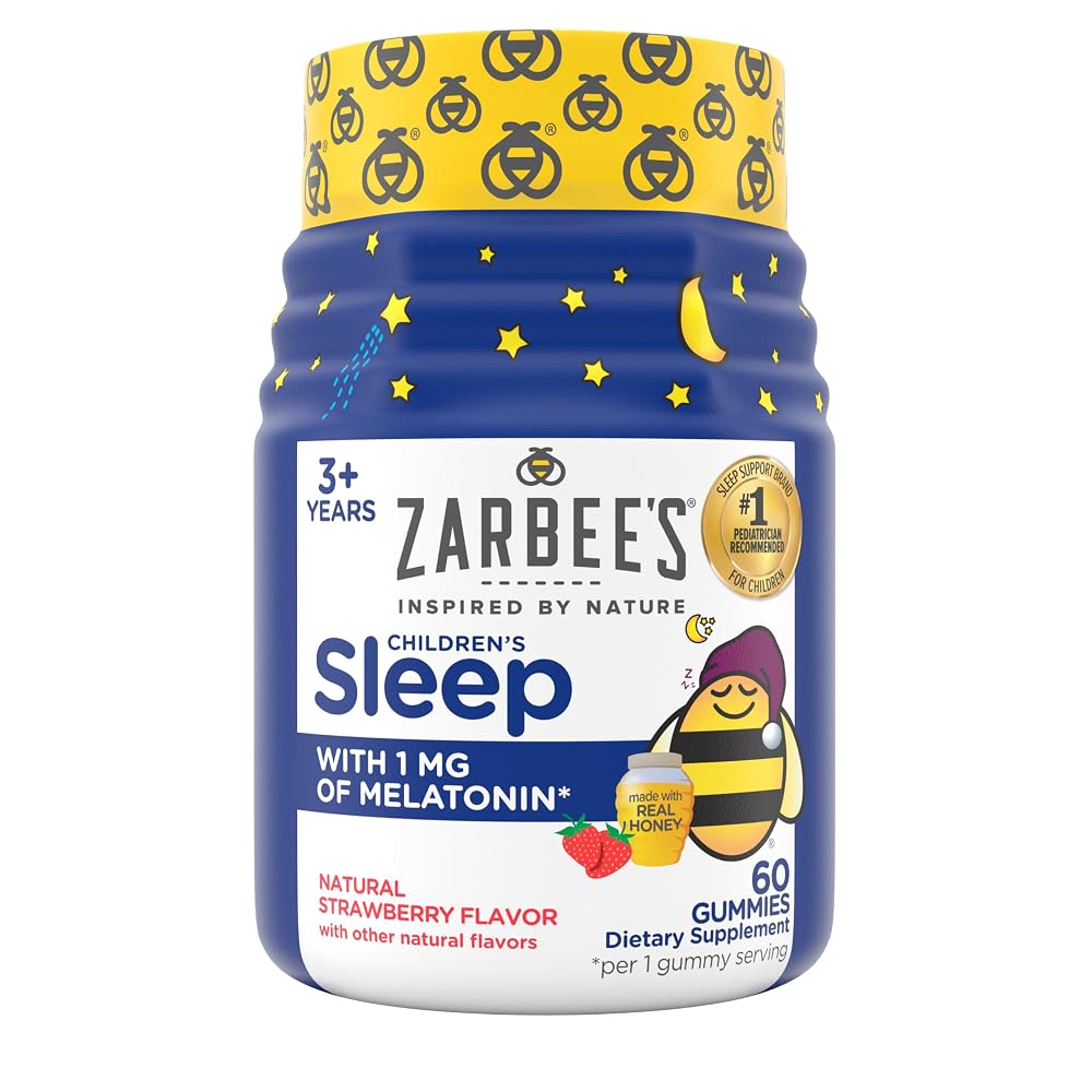 Zarbee's Kids Melatonin Sleep Gummies 1 mg - 60 Gummies