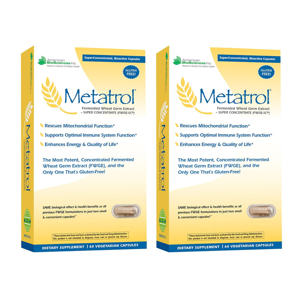 American BioSciences Metatrol Fermented Wheat Germ Extract - 120 Capsules