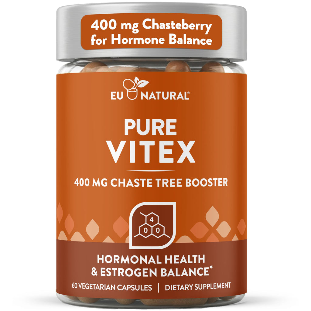 Eu Natural Vitex Chasteberry 400mg Women's Cycle Support - 60 Capsules