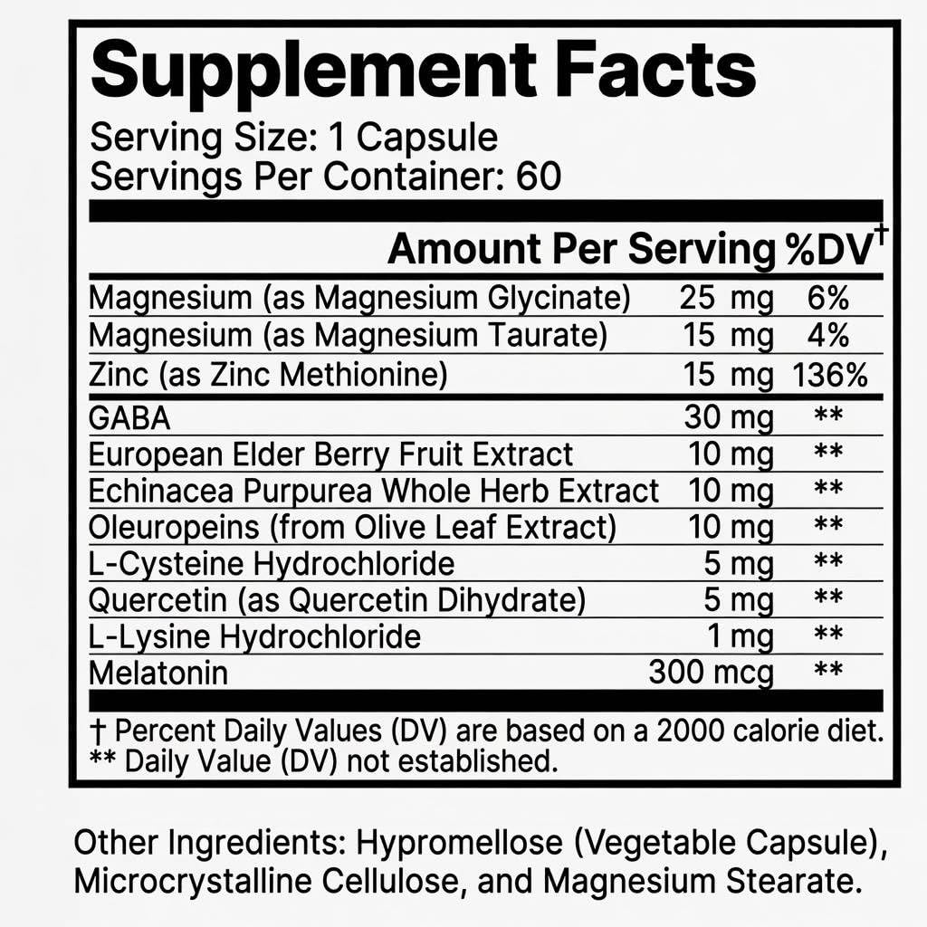 Zen Haus Respiratory and Immune Supplement - 60 Capsules - image 2