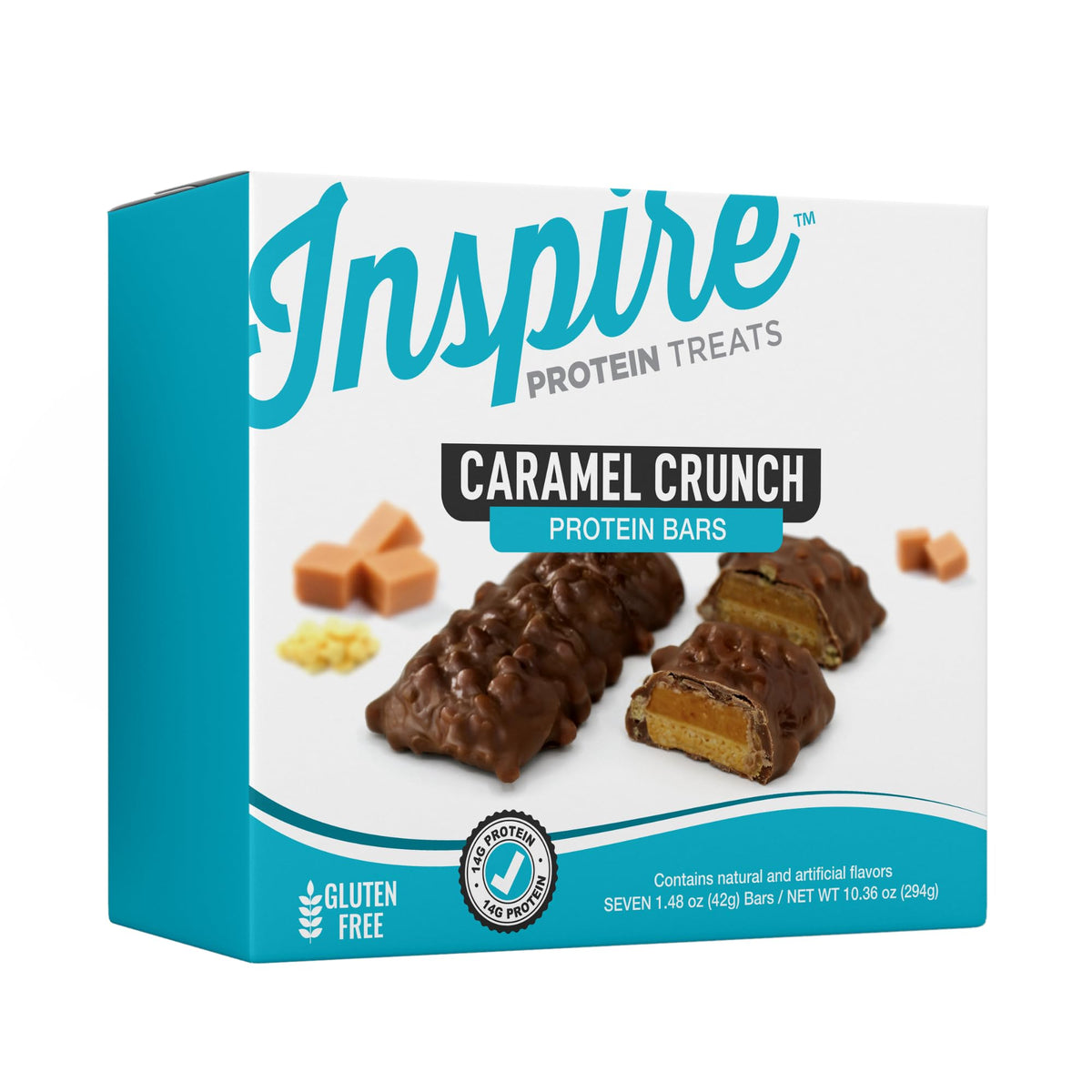 BariatricPal Inspire High Protein Bars Caramel Crunch - 6-Pack - image 2
