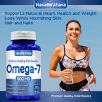 NasaBeahava Pure Omega 7 Fatty Acids Sea Buckthorn Oil - 200 Capsules - image 5
