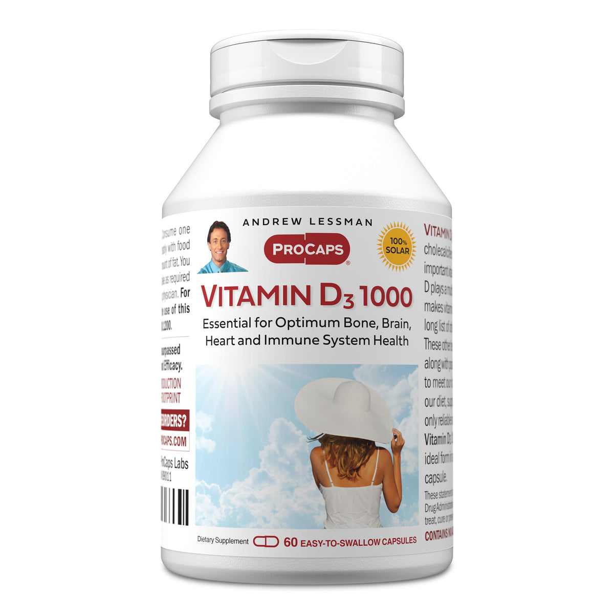ANDREW LESSMAN Vitamin D3 Capsules