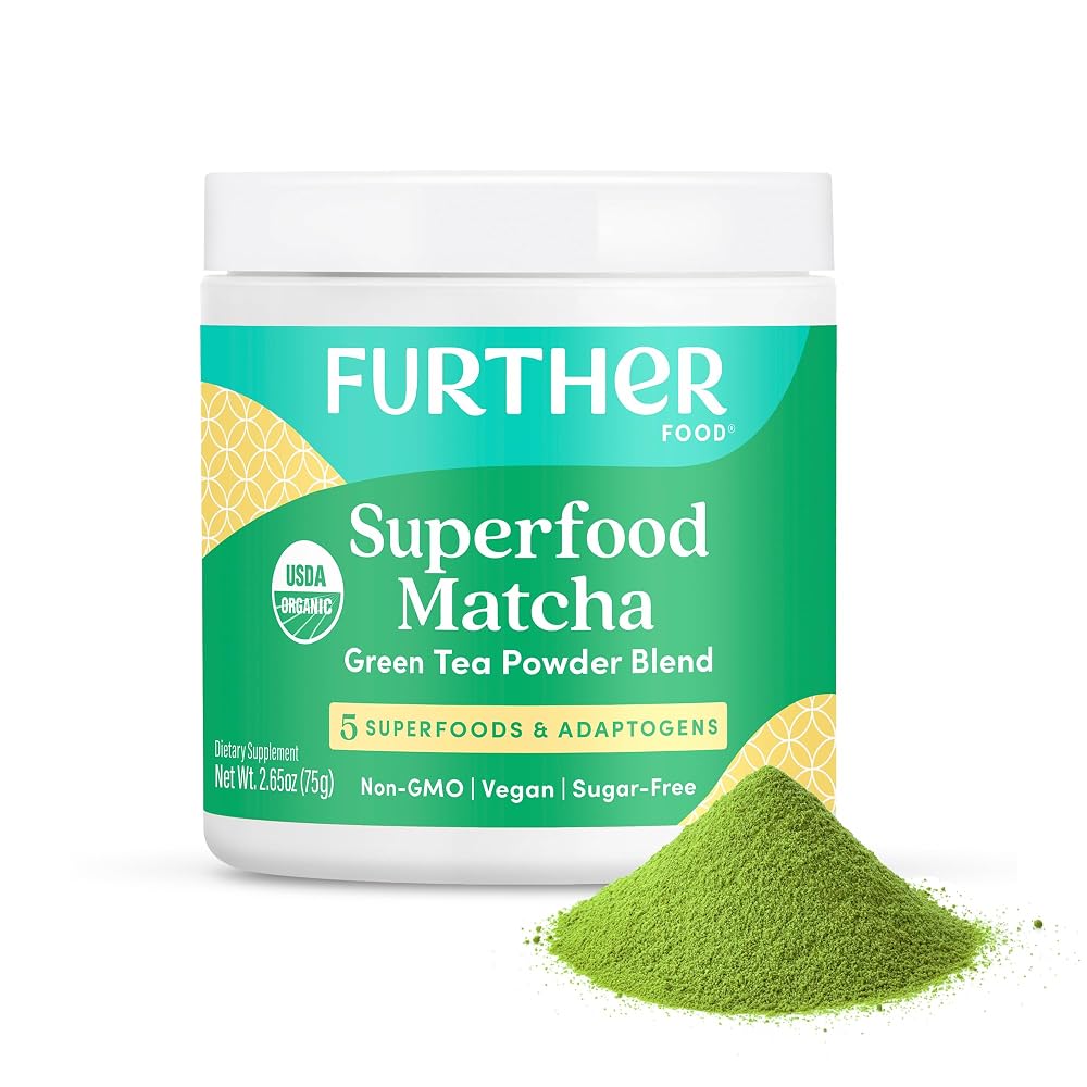 Further Food Superfood Matcha Powder USDA Organic - 2.65 oz