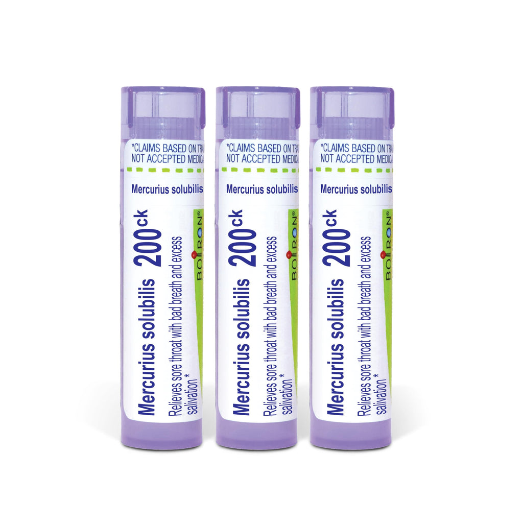 Boiron Mercurius Solubilis 200CK Sore Throat - 240 Pellets