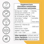 Supersmart Vegan Vitamin D3 5000 IU - 60 Softgels - image 3