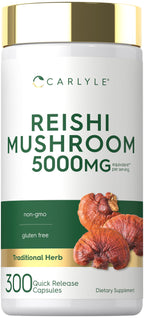 Carlyle Reishi Mushroom Capsules - 300 Count