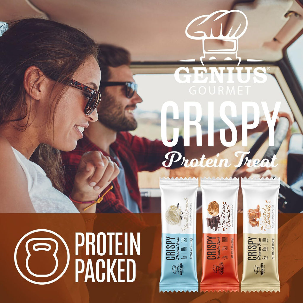 Genius Gourmet Gluten Free Crispy Protein Treat