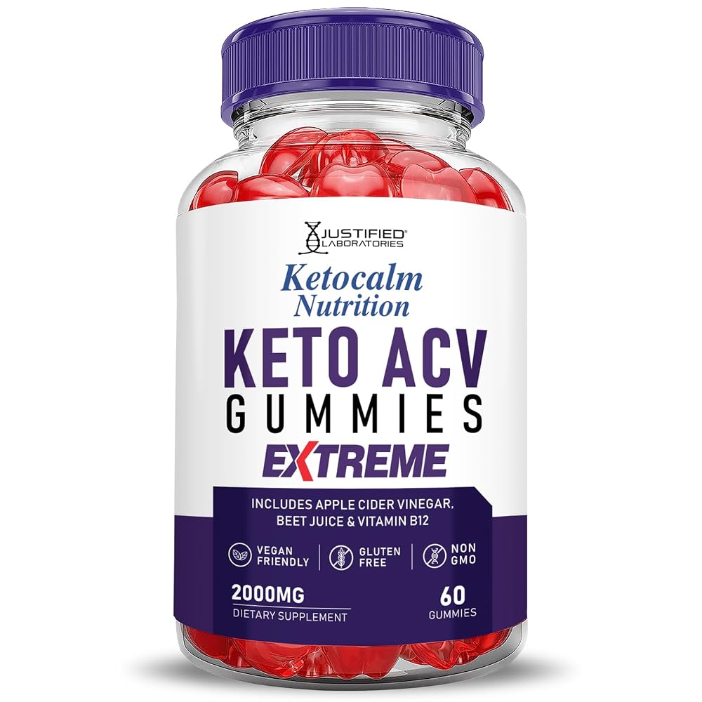 Justified Laboratories Keto Calm Keto Gummies Extreme 2000MG