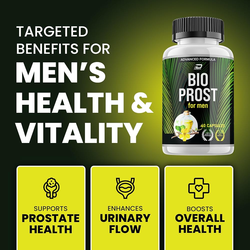 Indelo Bio Prost Advanced Formula Men's Health Supplement - 120 Capsules - image 4